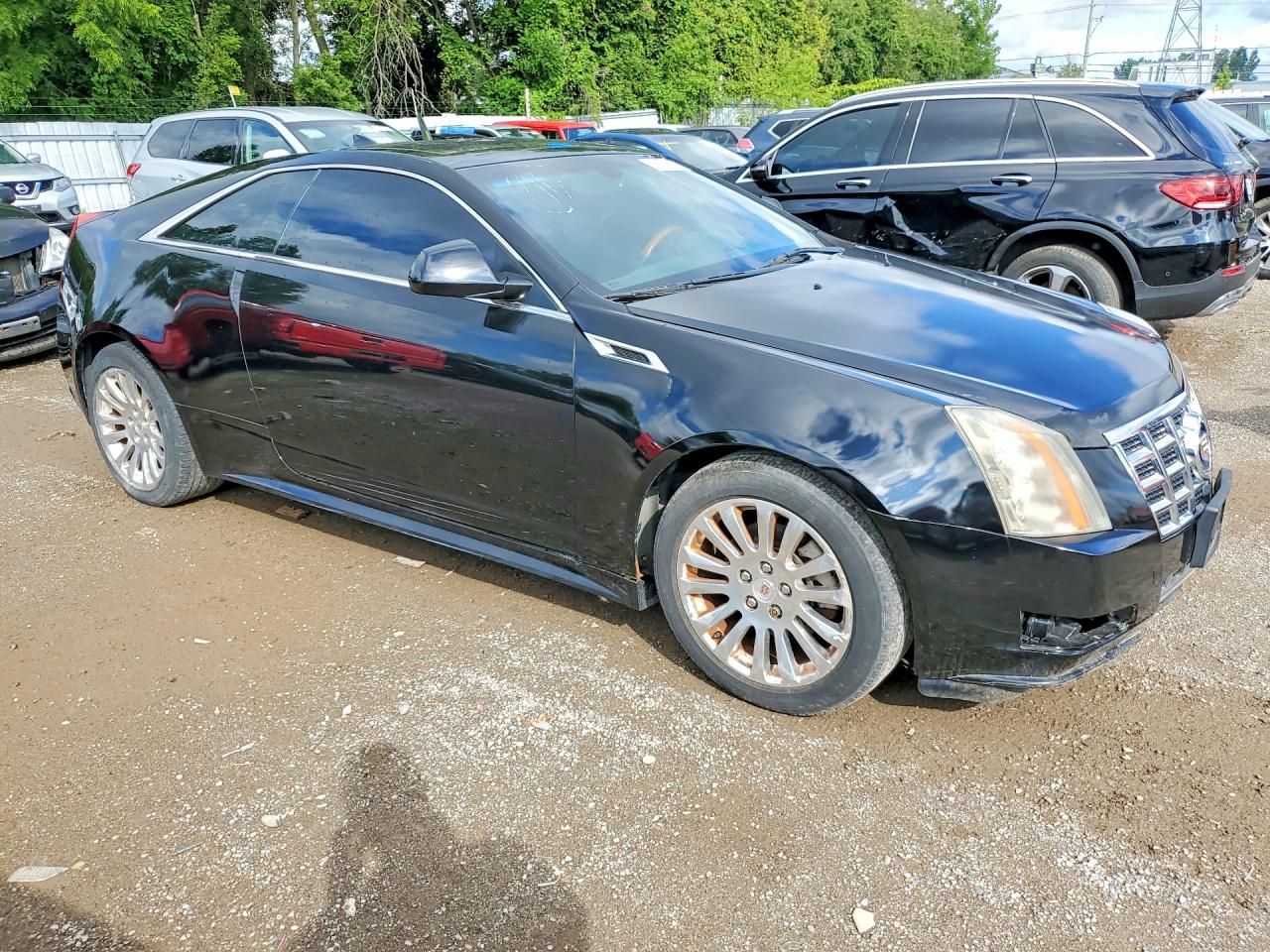 2012 Cadillac Cts Premium Collection Black vin: 1G6DS1E38C0108474