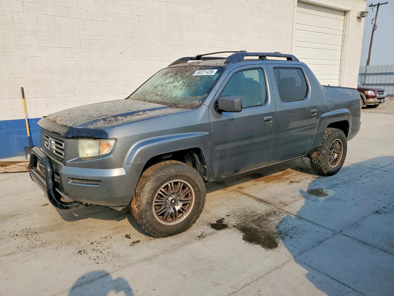 2007 Honda Ridgeline Rtl Gray vin: 2HJYK16597H503324