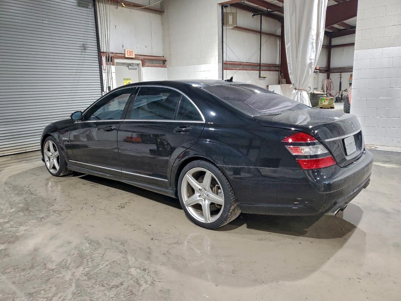 2009 Mercedes-benz S 63 Amg Black vin: WDDNG77X59A241563