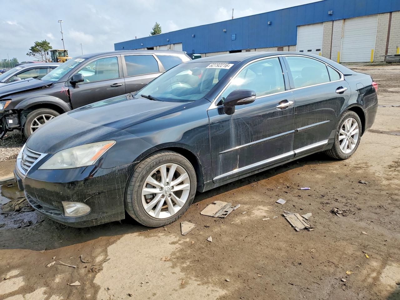 2010 Lexus Es 350 Black vin: JTHBK1EG4A2411971