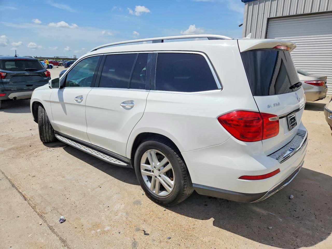2014 Mercedes-benz Gl 350 Bluetec White vin: 4JGDF2EE1EA336978