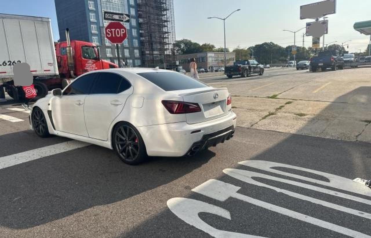 2008 Lexus Is-f White vin: JTHBP262485000699