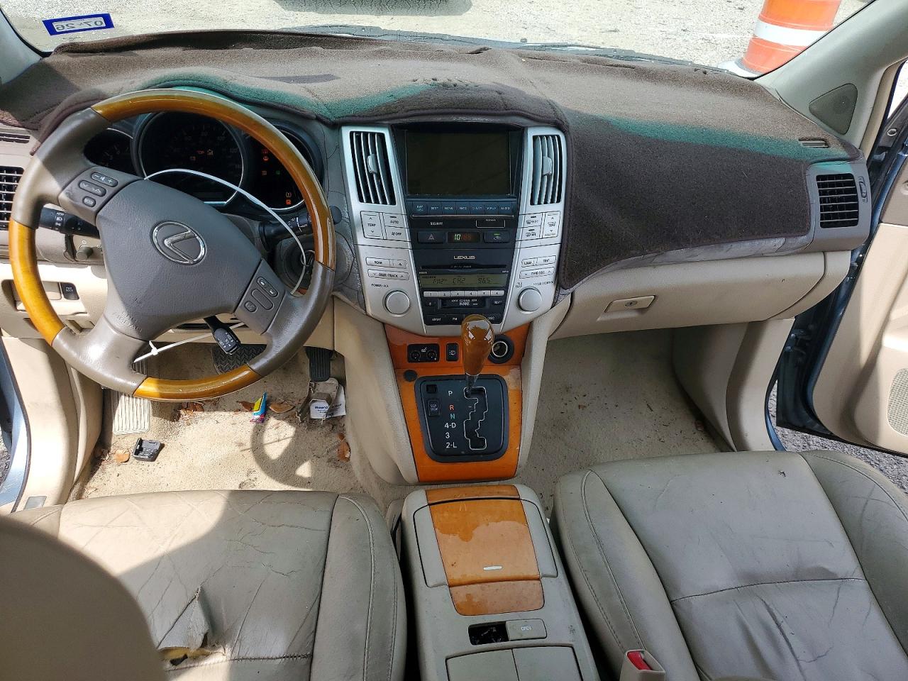 2009 Lexus Rx 350 Синий vin: 2T2HK31U49C106918