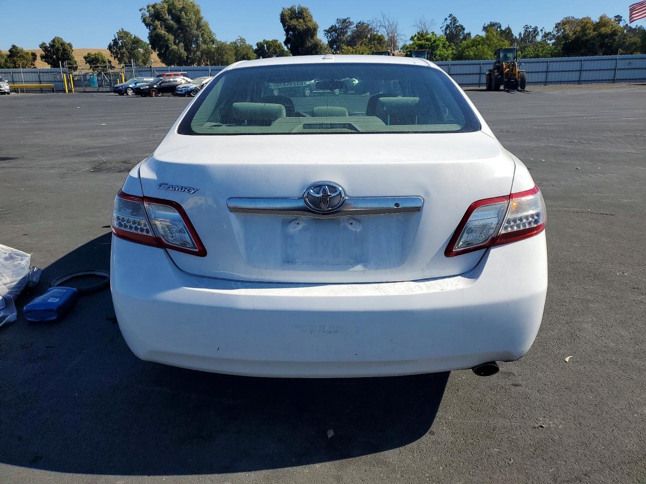 2011 Toyota Camry Hybrid Белый vin: 4T1BB3EK7BU135398