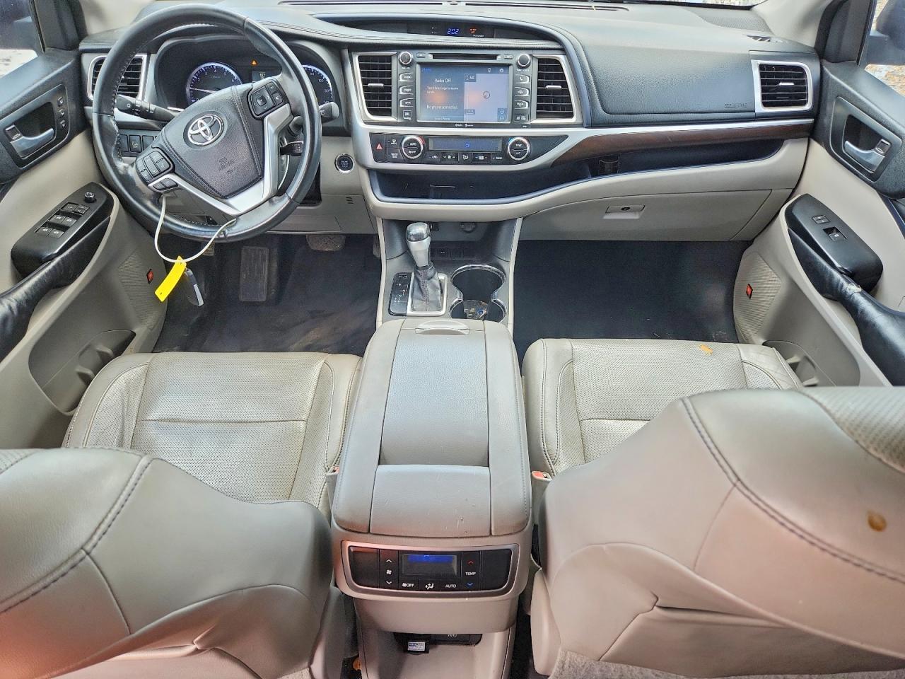 2014 Toyota Highlander Limited Зеленый vin: 5TDYKRFHXES015592