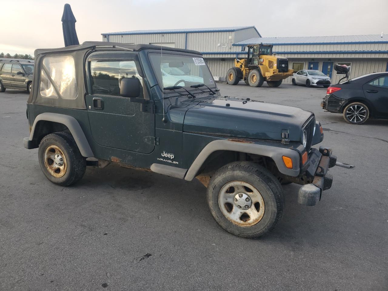 2005 Jeep Wrangler / Tj Se Green vin: 1J4FA29195P370872