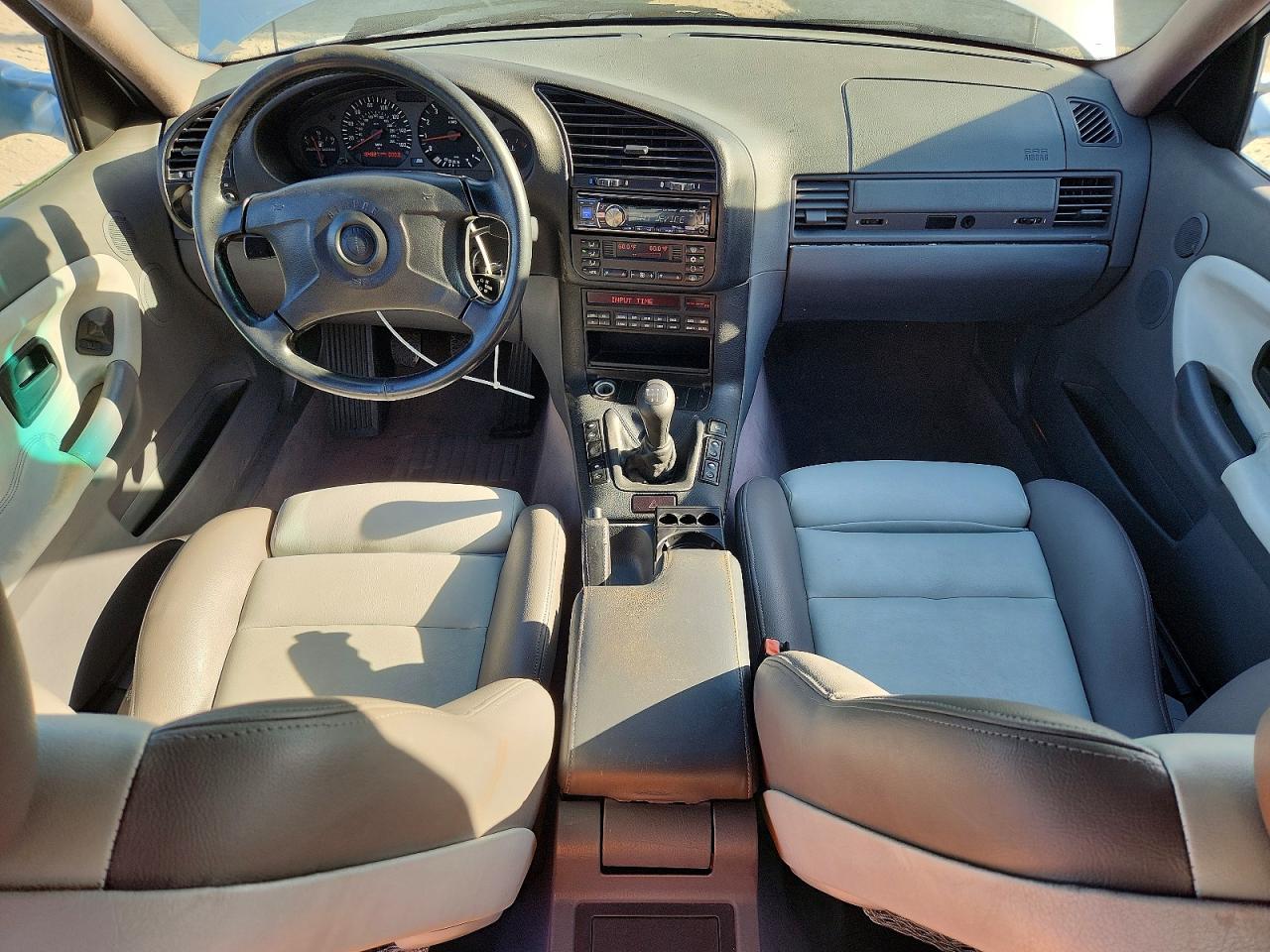 1998 Bmw M3 Silver vin: WBSCD9324WEE07197