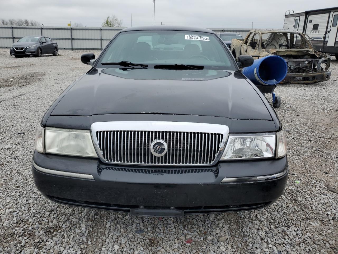 2005 Mercury Grand Marquis Ls Black vin: 2MEFM75W25X627343