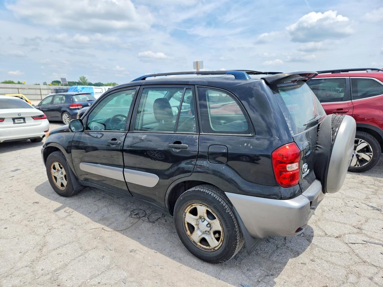 2005 Toyota Rav4 Base Black vin: JTEGD20V350049254