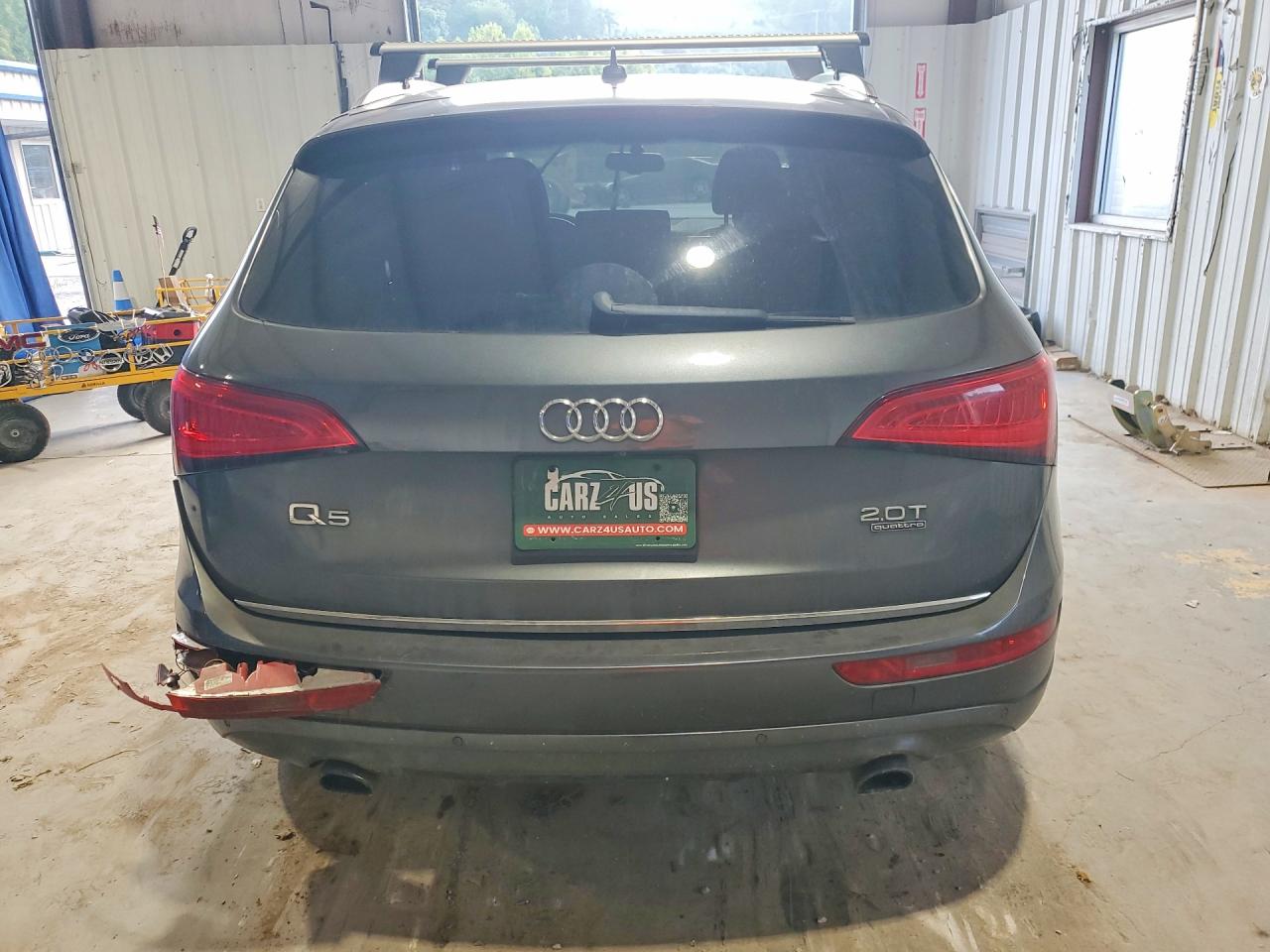 2015 Audi Q5 Premium Plus Gray vin: WA1LFAFP4FA068885