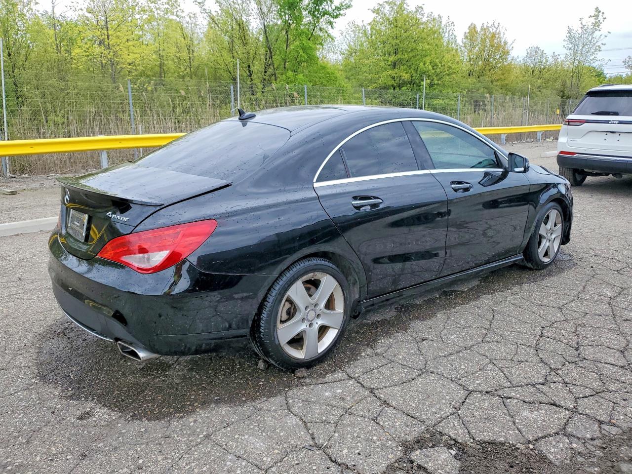 2015 Mercedes-benz Cla 250 4matic Black vin: WDDSJ4GB2FN276749
