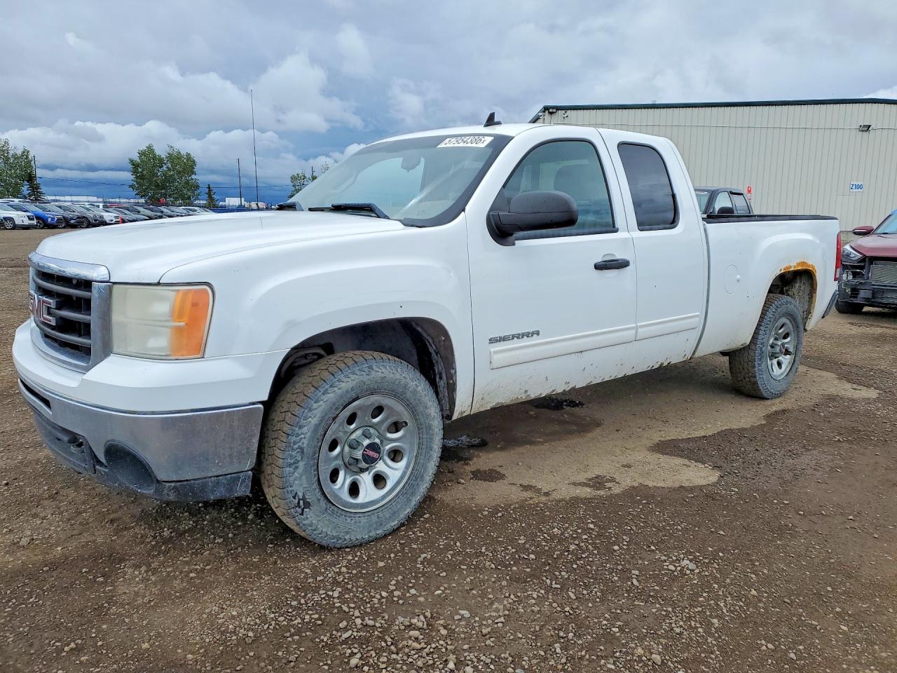 2011 Gmc Sierra K1500 Sle White vin: 1GTR2VE32BZ152149