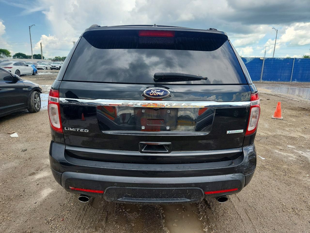 2013 Ford Explorer Limited Black vin: 1FM5K7F91DGB91855