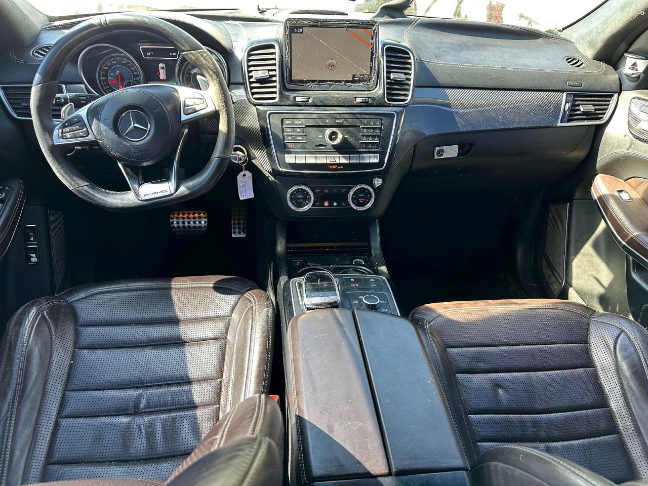 2018 Mercedes-benz Gls 63 Amg 4matic Белый vin: 4JGDF7FE8JA999812