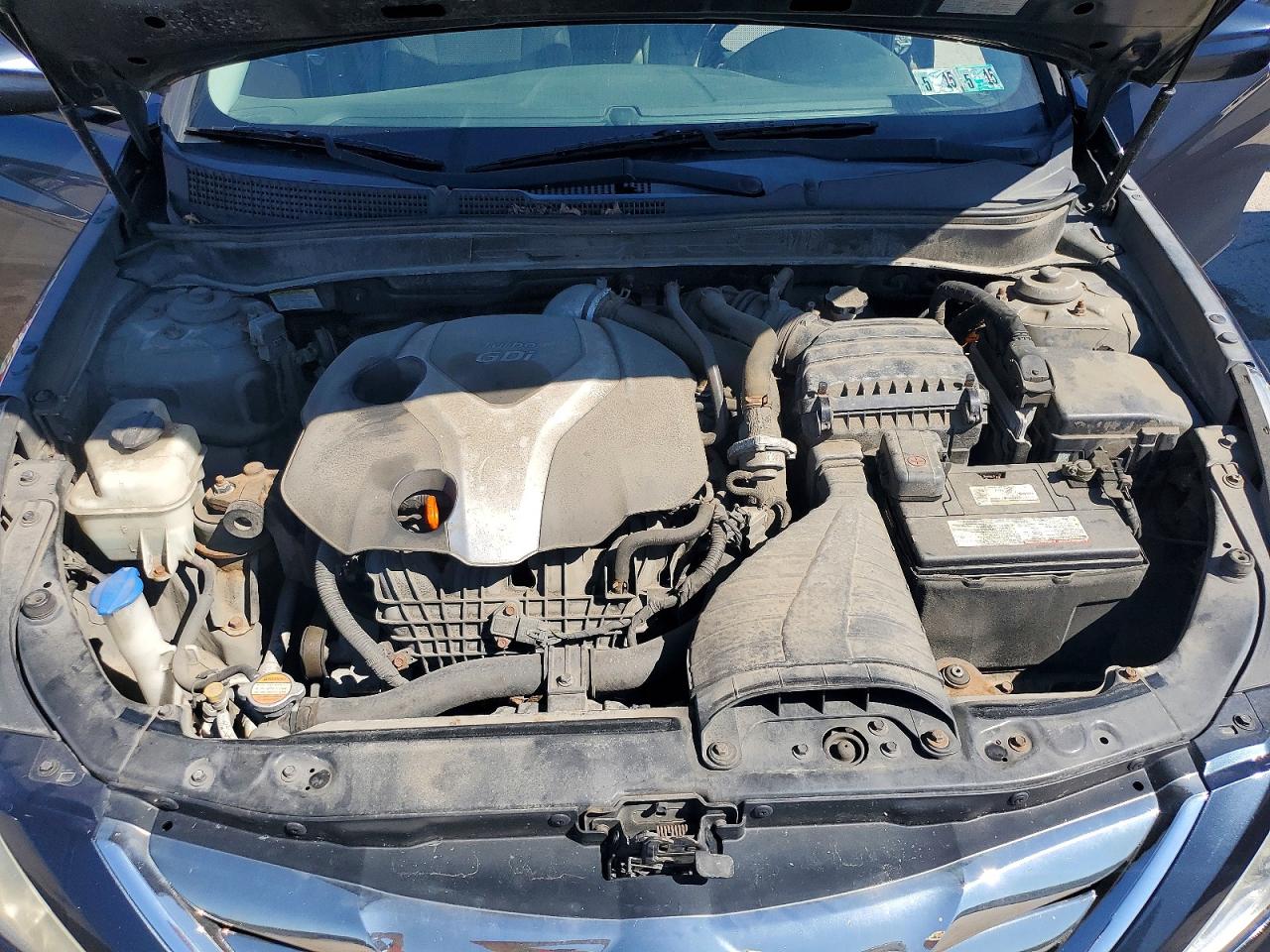 2012 Hyundai Sonata Se 2.0t Синий vin: 5NPEC4AB5CH409011