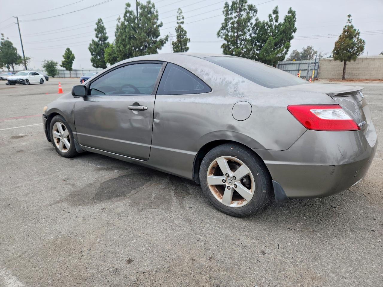 2008 Honda Civic Ex Gray vin: 2HGFG12828H572534