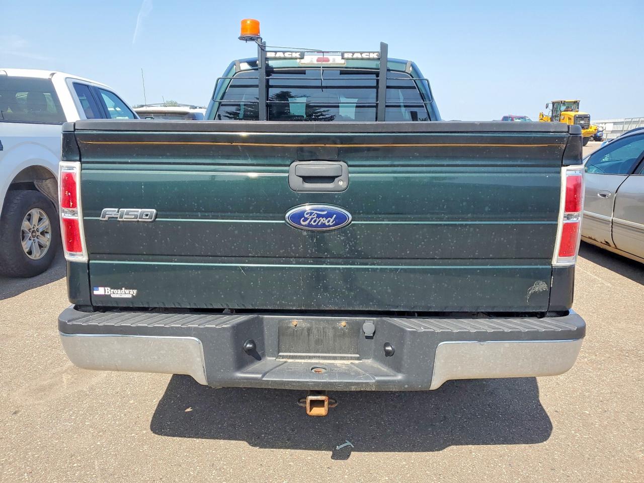 2012 Ford F150 Super Cab Green vin: 1FTFX1CT9CKE24481
