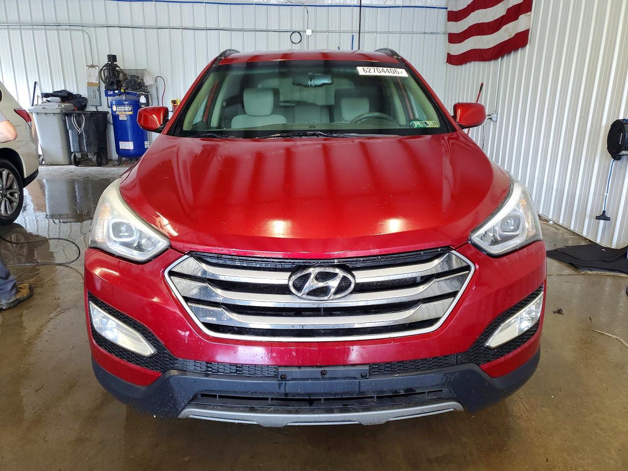 2015 Hyundai Santa Fe Sport 2.4l Red vin: 5XYZUDLB2FG252092