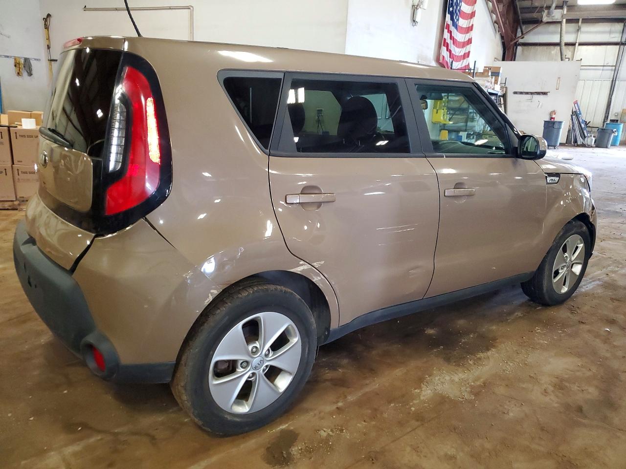 2015 Kia Soul Base Tan vin: KNDJN2A27F7231978