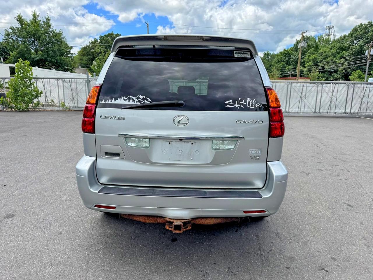 2007 Lexus Gx 470 Silver vin: JTJBT20X370126711