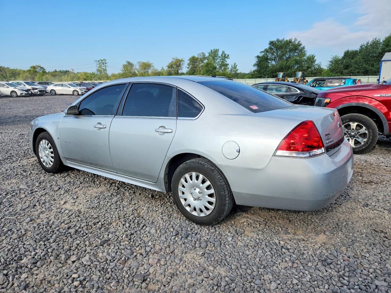 2010 Chevrolet Impala Ls Silver vin: 2G1WA5EK0A1124119