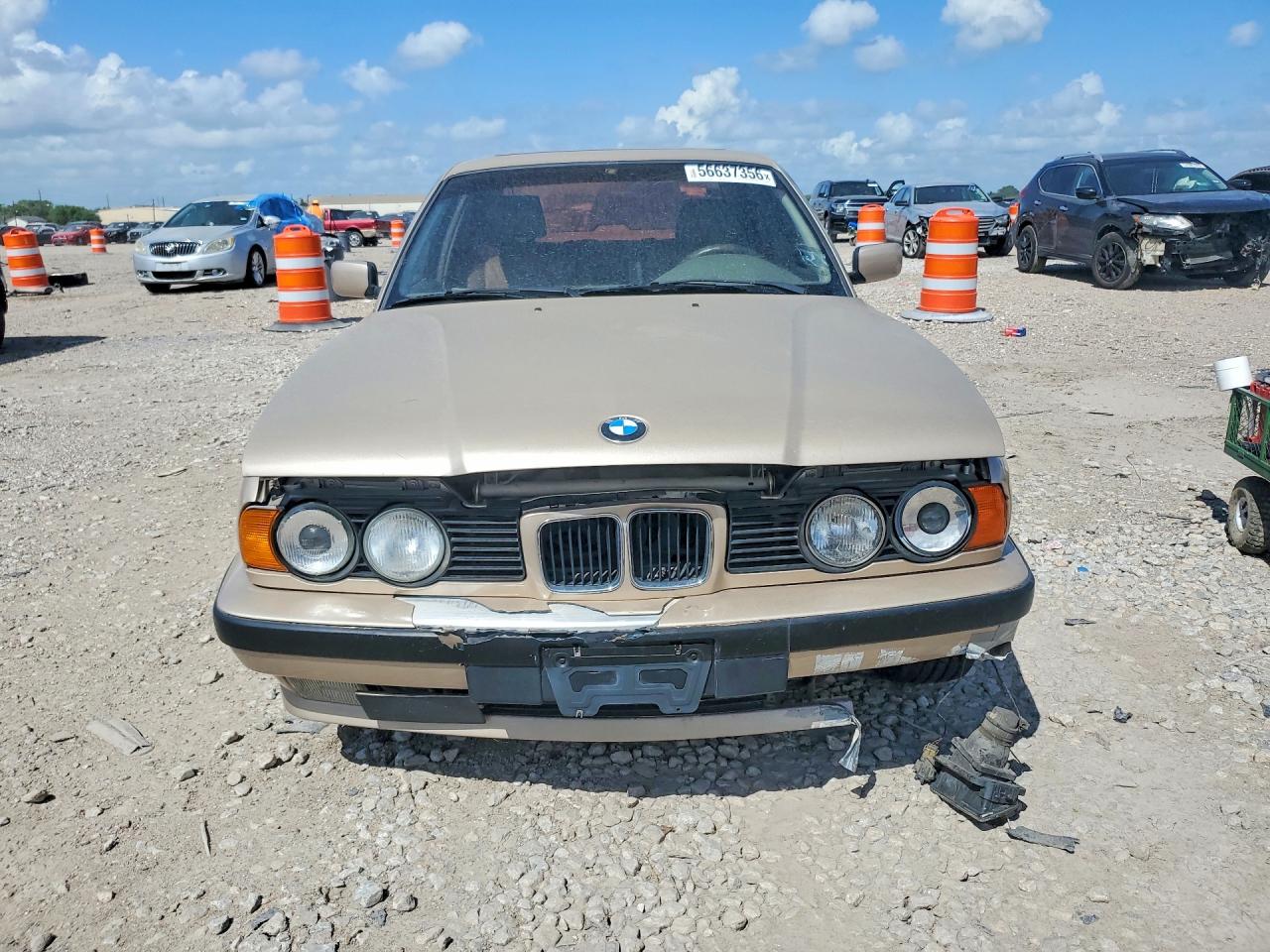 1995 Bmw 525 I Automatic Желто-коричневый vin: WBAHD6320SGK85913