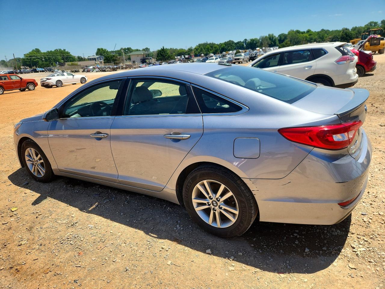 2016 Hyundai Sonata Se Серебряный vin: 5NPE24AF2GH383656