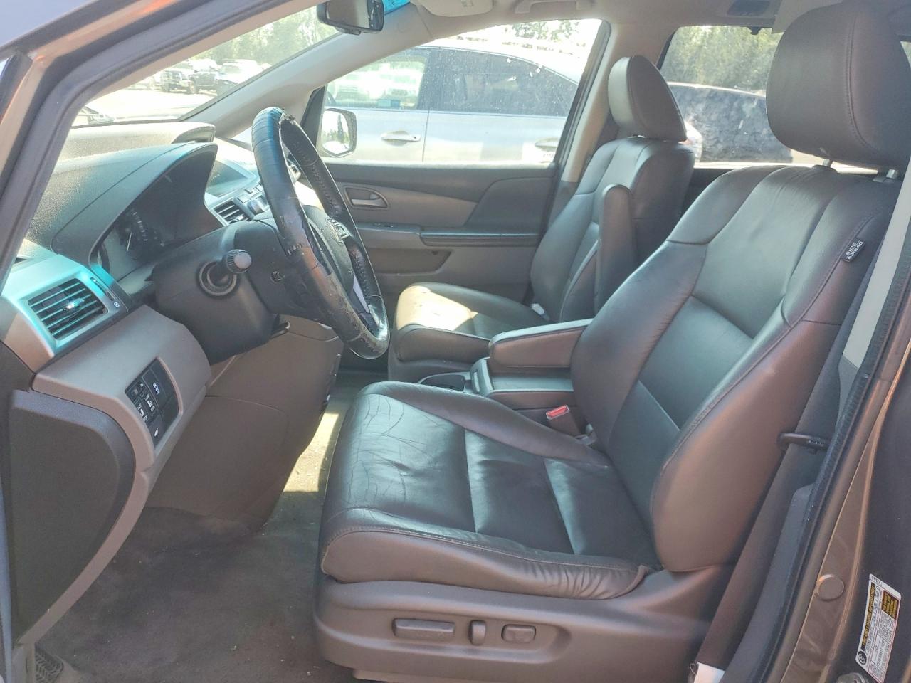 2012 Honda Odyssey Exl Gray vin: 5FNRL5H61CB128841