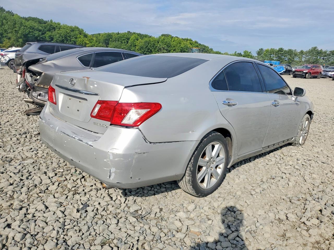 2009 Lexus Es 350 Silver vin: JTHBJ46G392275850