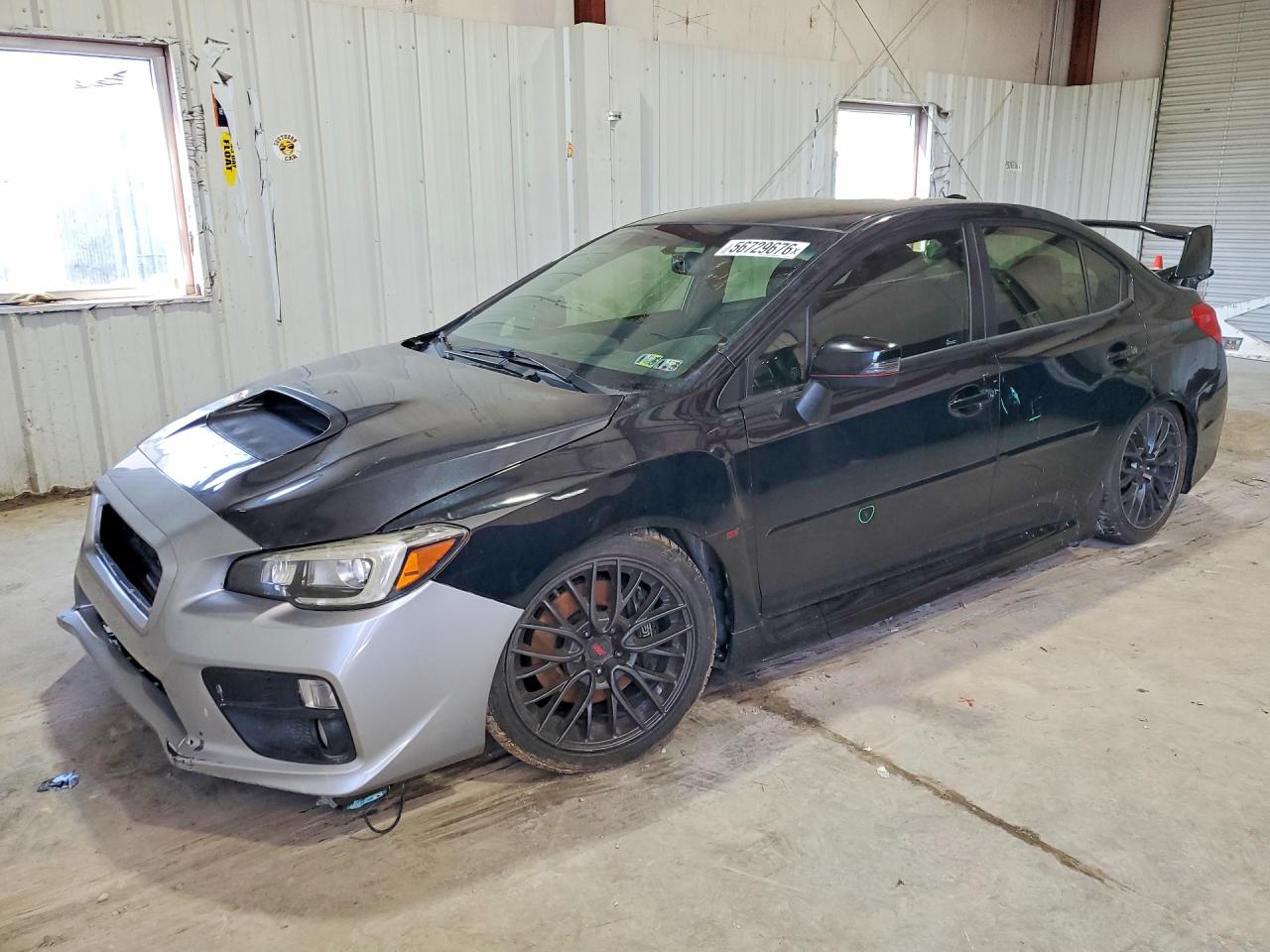 2015 Subaru Wrx Sti Black vin: JF1VA2P64F9815272