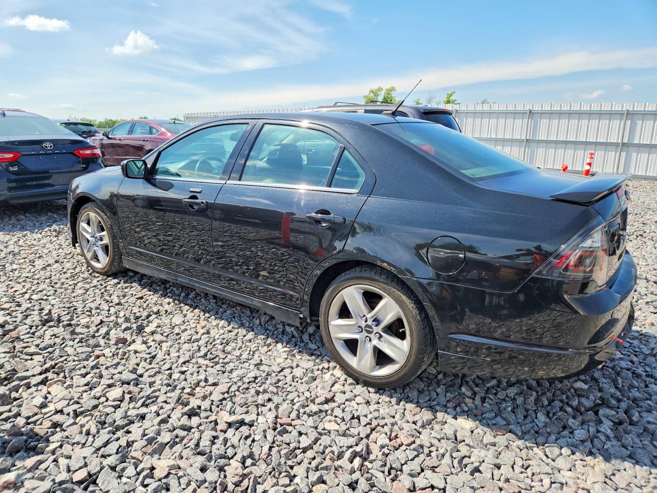 2011 Ford Fusion Sport Black vin: 3FAHP0KCXBR104980