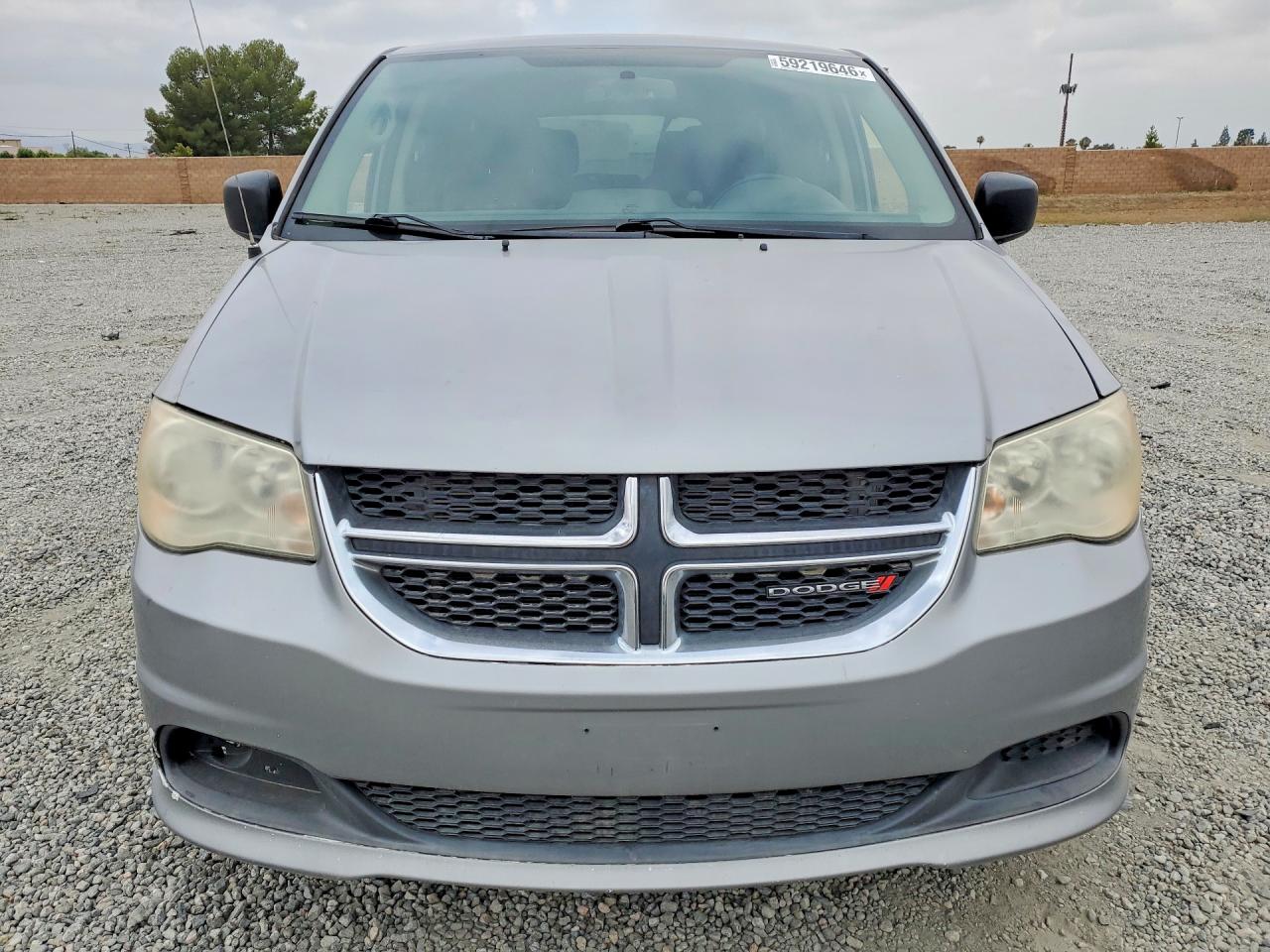 2014 Dodge Grand Caravan Se Gray vin: 2C4RDGBG3ER138210