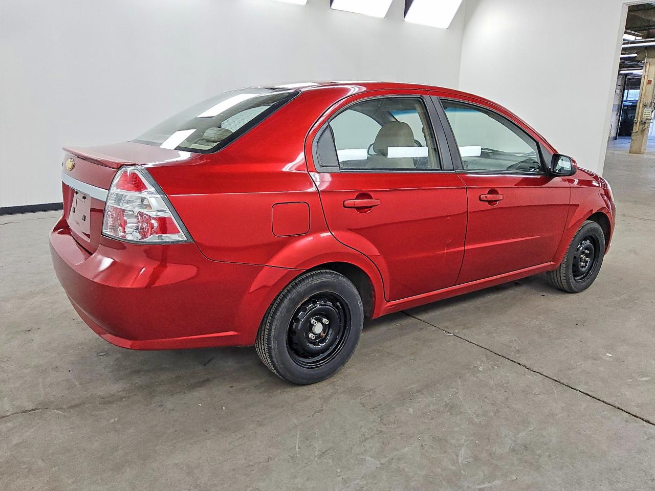 2011 Chevrolet Aveo Red vin: KL1TD5DE9BB220532