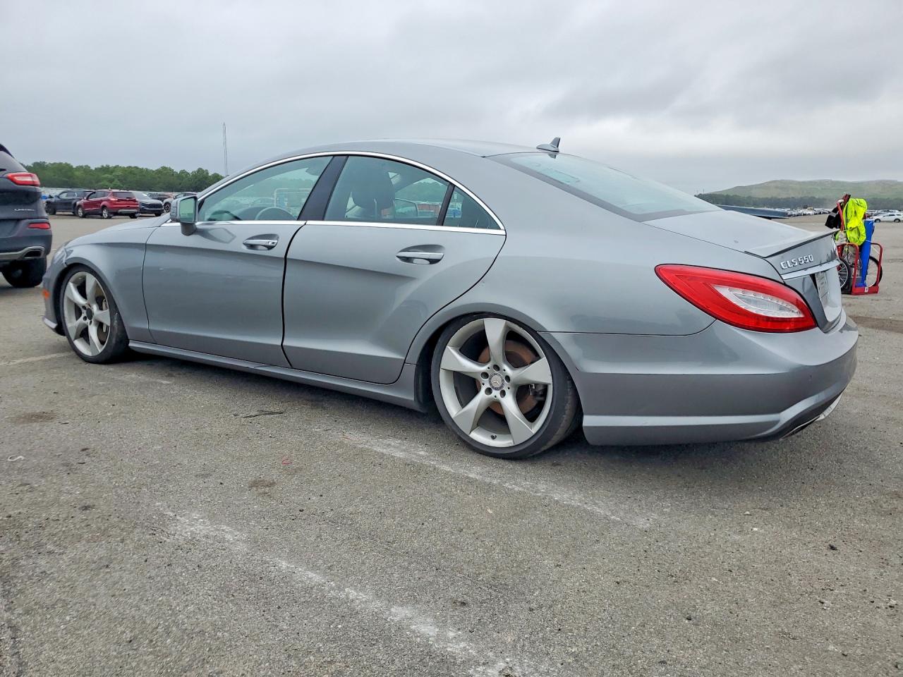 2014 Mercedes-benz Cls 550 4matic Silver vin: WDDLJ9BB6EA094857
