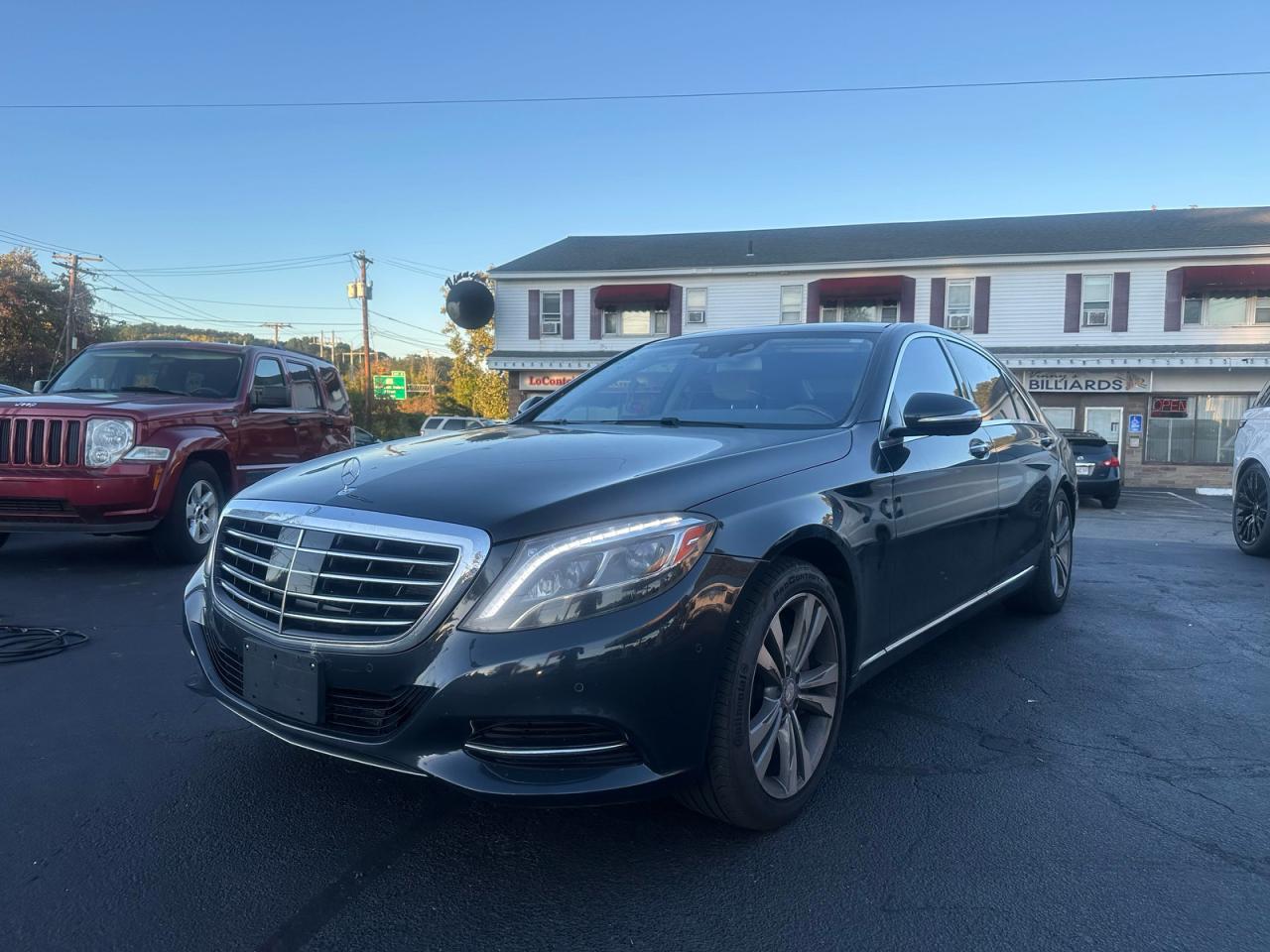 2014 Mercedes-benz S 550 4matic Черный vin: WDDUG8FB1EA041684
