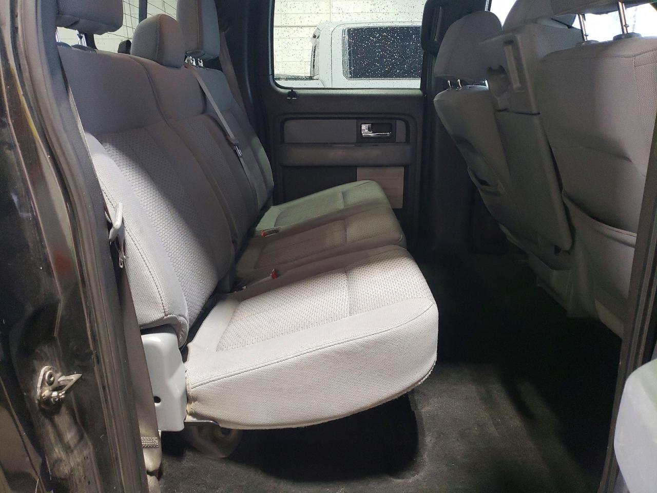 2013 Ford F150 Supercrew Black vin: 1FTFW1EFXDKD08301
