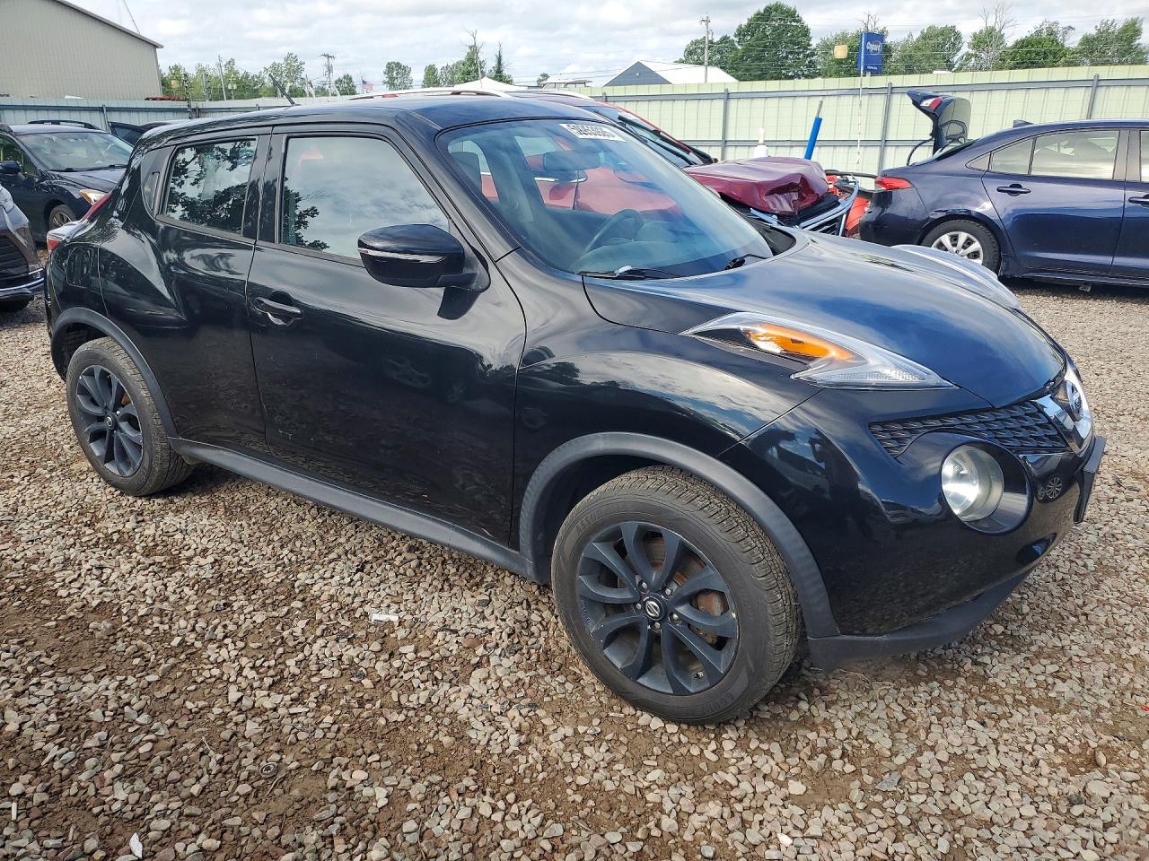 2015 Nissan Juke S Черный vin: JN8AF5MV6FT554094