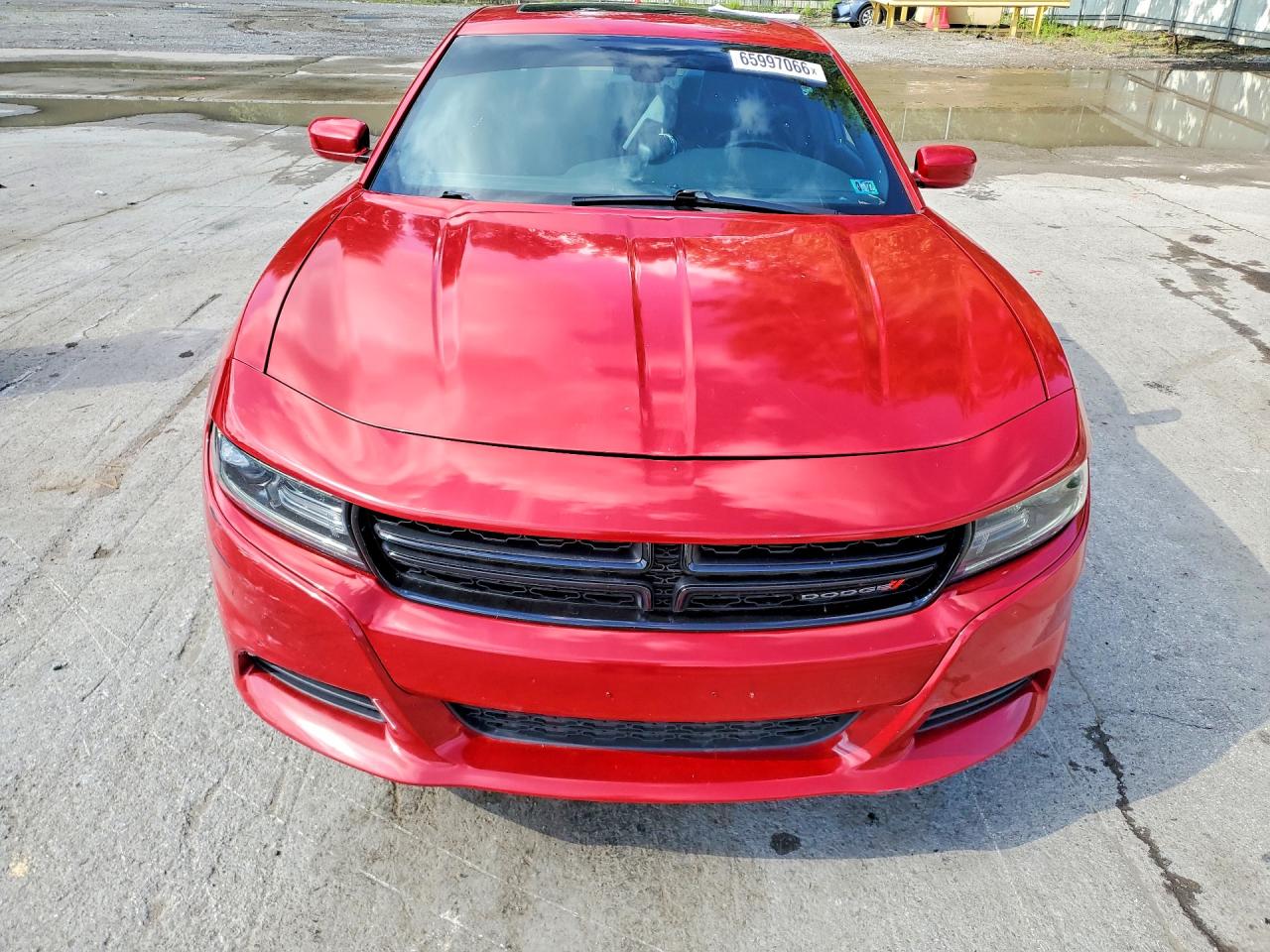 2015 Dodge Charger Sxt Red vin: 2C3CDXJG1FH801700