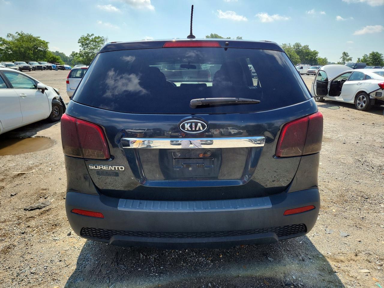 2012 Kia Sorento Lx Blue vin: 5XYKTCA63CG246088
