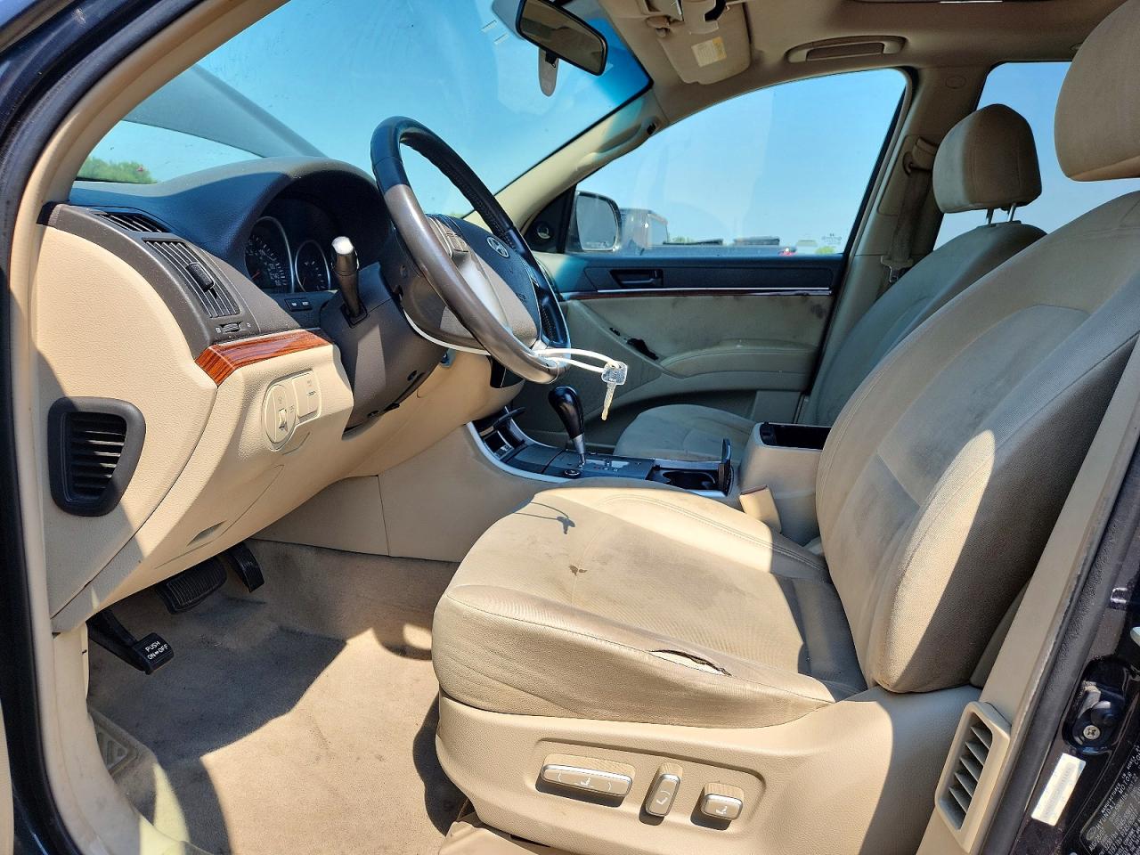 2008 Hyundai Veracruz Gls Синий vin: KM8NU73C28U040489