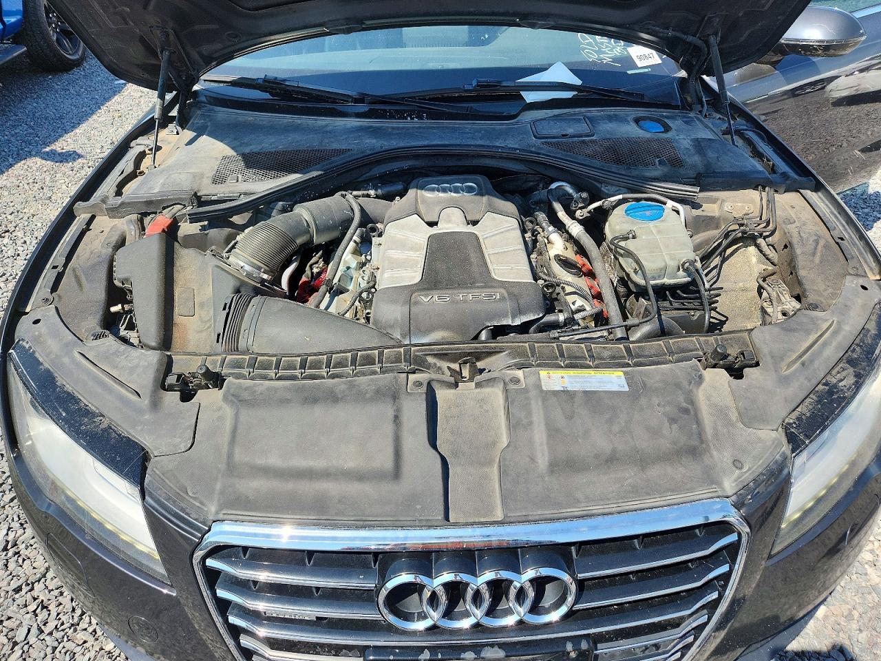 2012 Audi A7 Premium Plus Gray vin: WAUYGAFC1CN054935