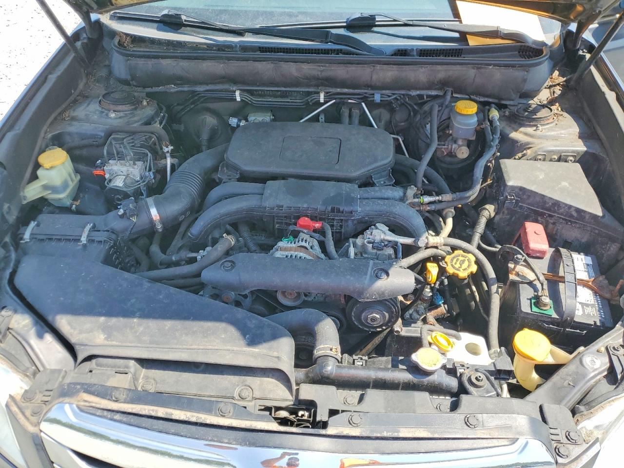 2012 Subaru Outback 2.5i Premium Черный vin: 4S4BRCCC8C3253247