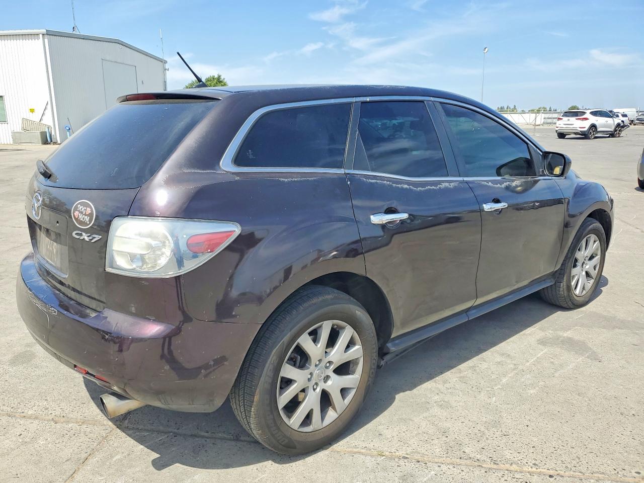 2008 Mazda Cx-7 Фиолетовый vin: JM3ER29L480187086