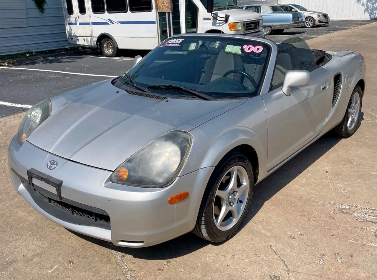 2000 Toyota Mr2 Spyder Silver vin: JTDFR3203Y0018812