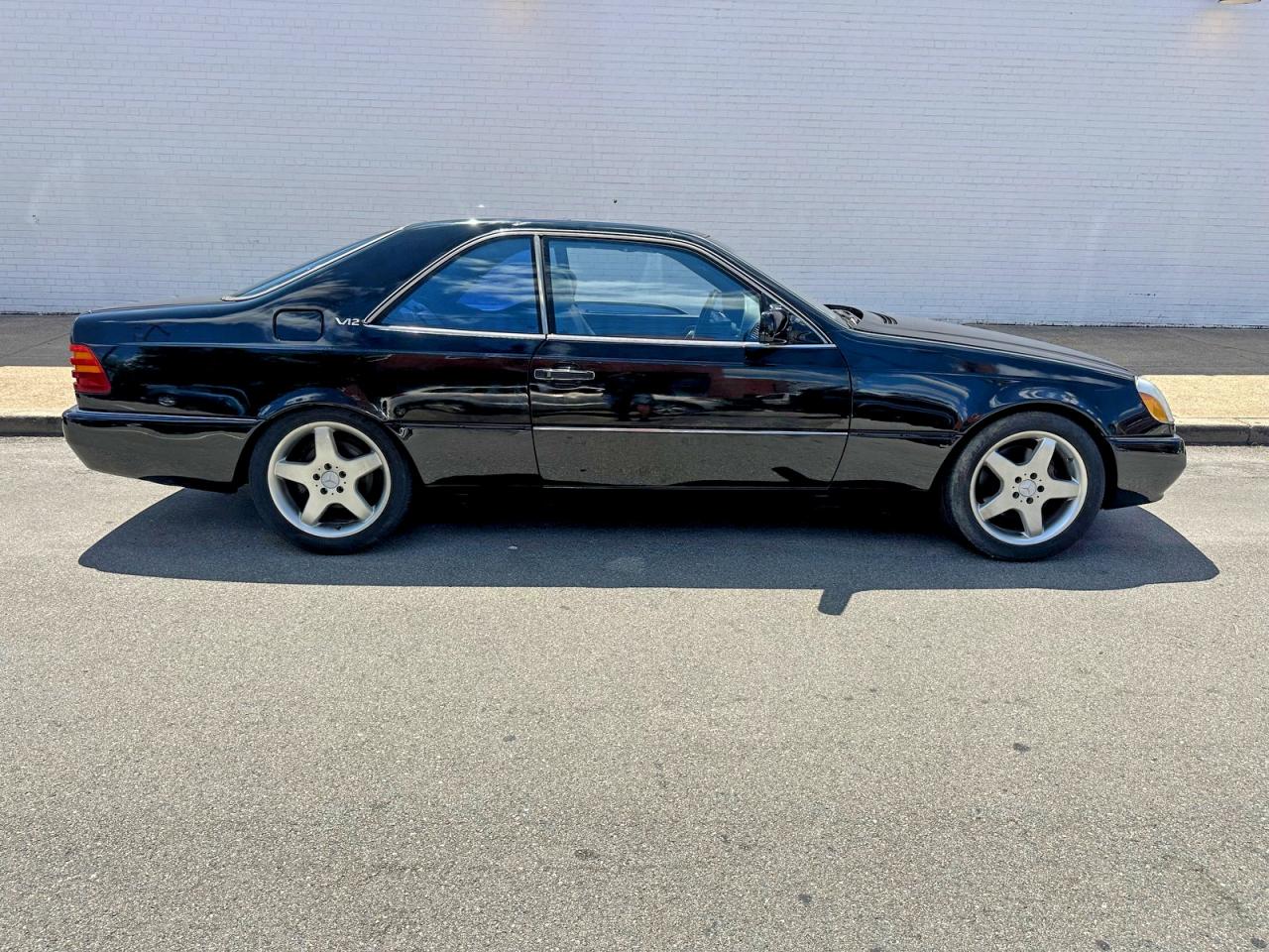 1995 Mercedes-benz S 600 Черный vin: WDBGA76E4SA265278
