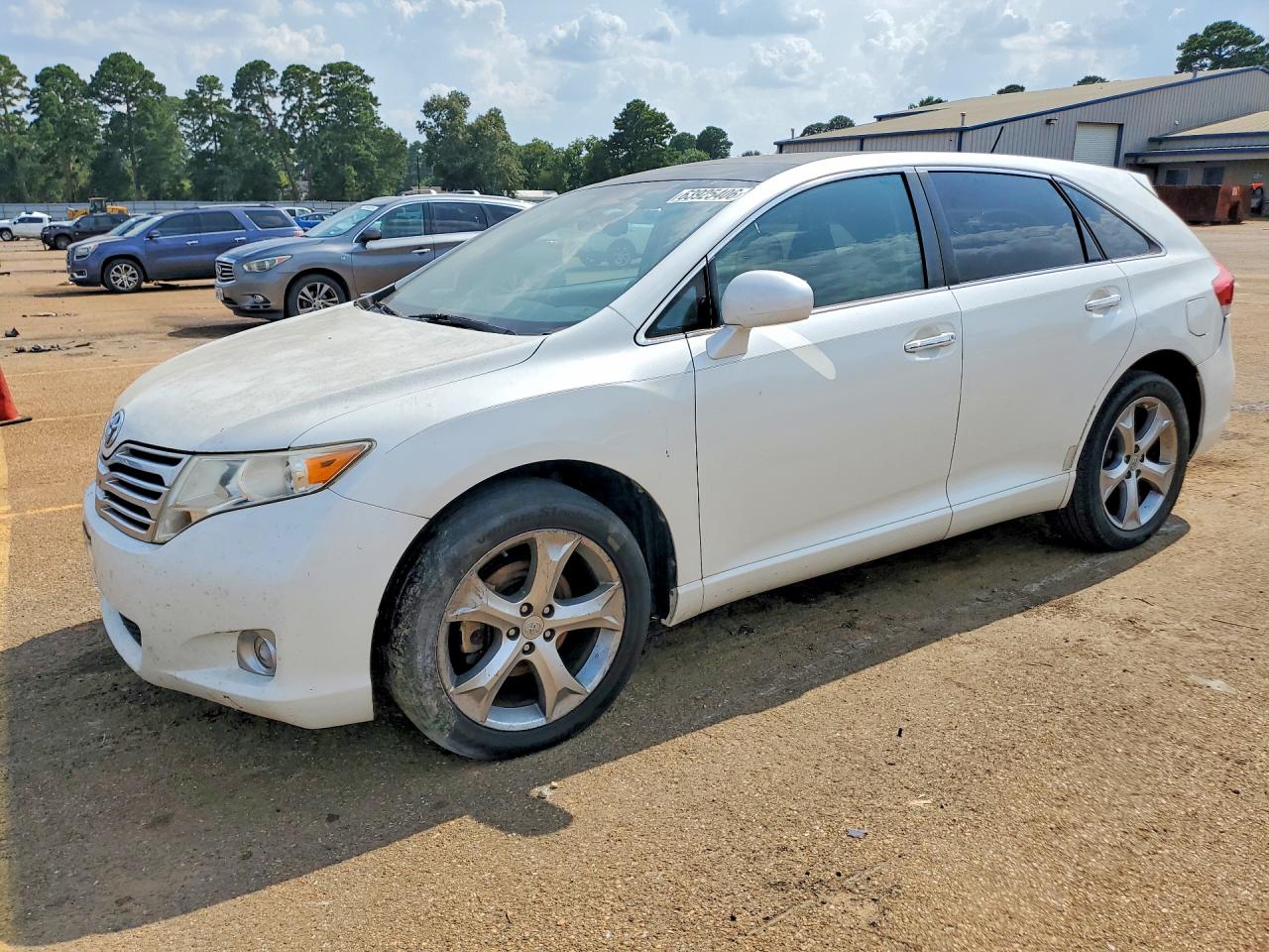 2009 Toyota Venza Fwd V6 White vin: 4T3ZK11A19U007837