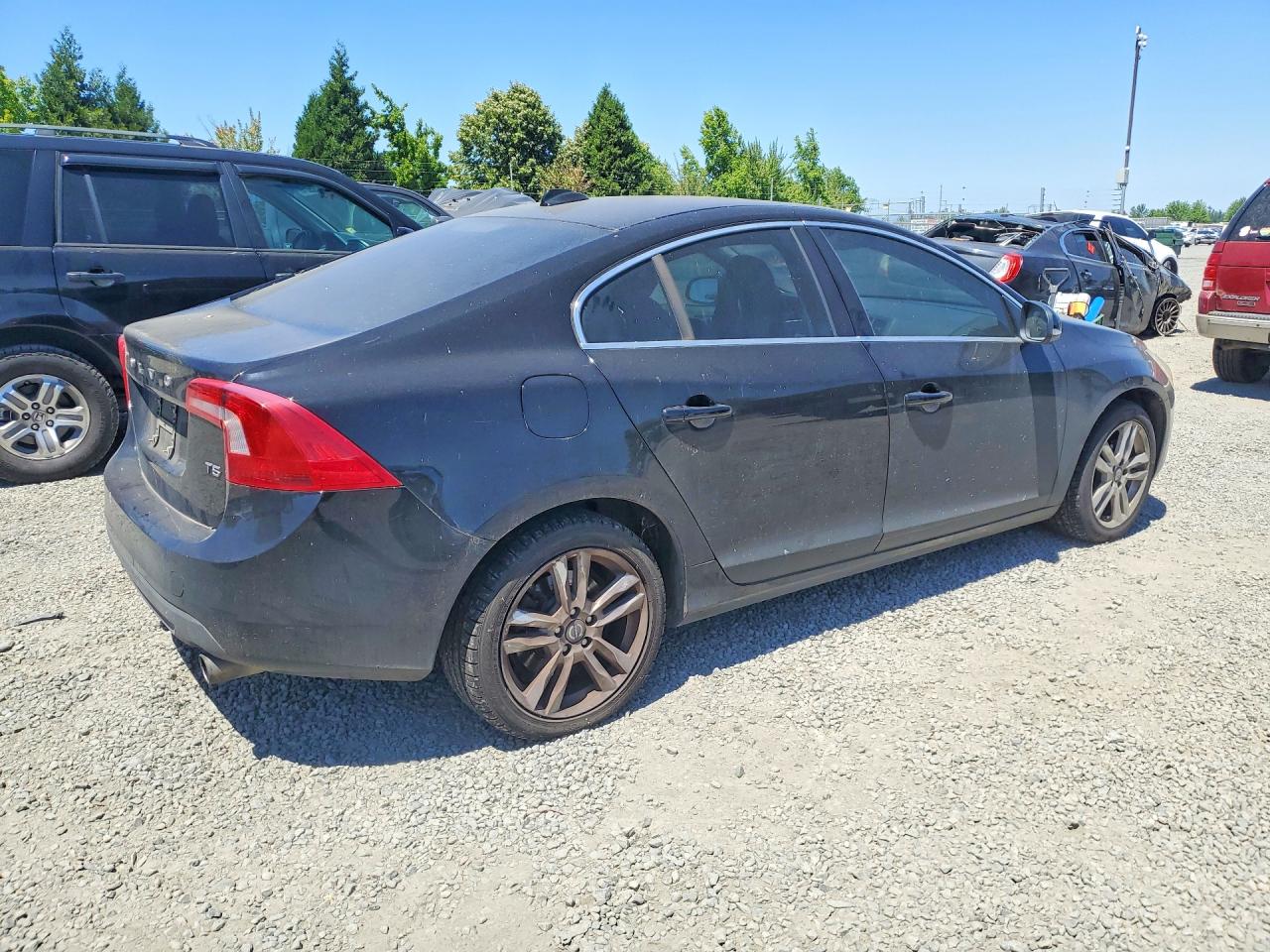 2012 Volvo S60 T5 Black vin: YV1622FS7C2110734