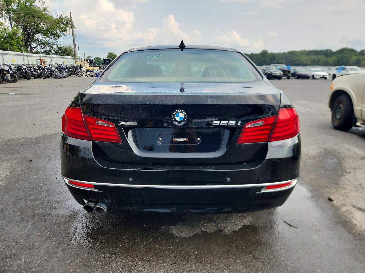 2014 Bmw 528 Xi Black vin: WBA5A7C5XED219547