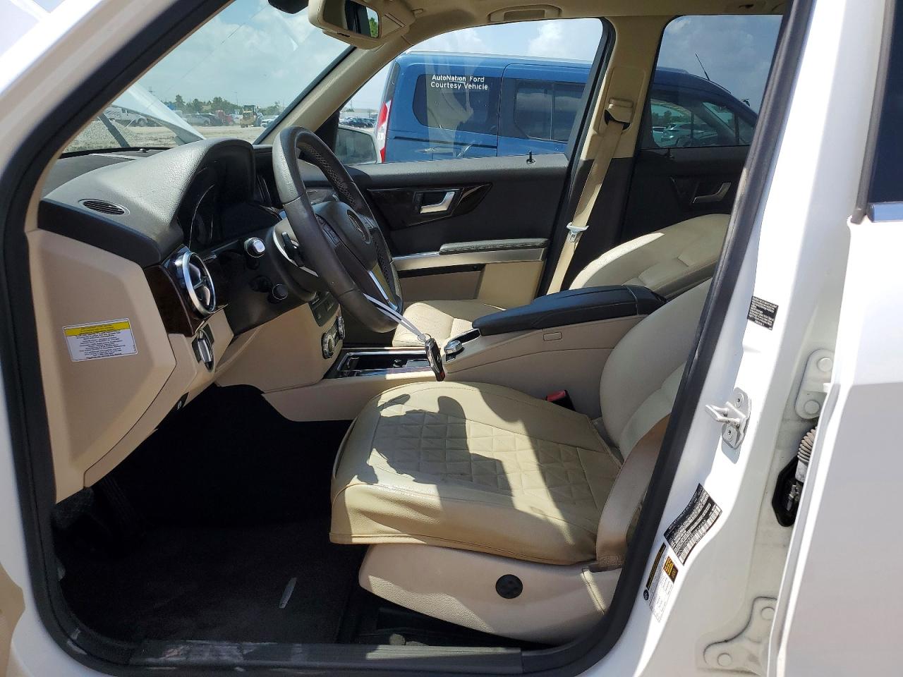 2014 Mercedes-benz Glk 250 Bluetec White vin: WDCGG0EB3EG237093