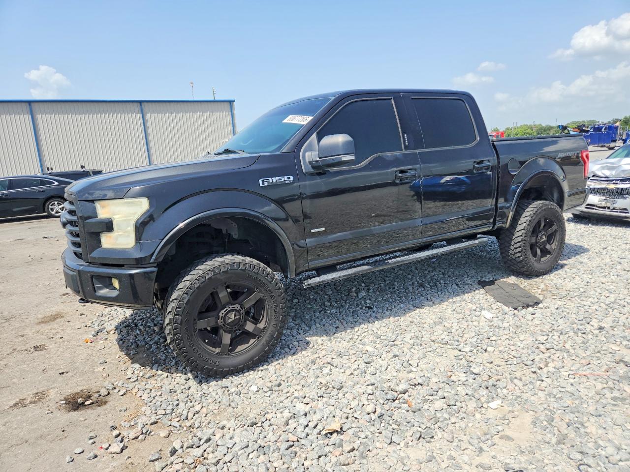 2015 Ford F150 Supercrew Black vin: 1FTEW1EP7FKE07214
